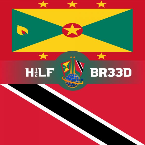 H1/2LF BR33D – GRENADA – TRINIDAD & TOBAGO FLAG