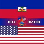 H1/2LF BR33D – HAITI - USA FLAG